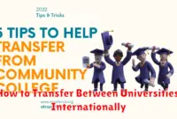 How to Transfer Between Universities Internationally