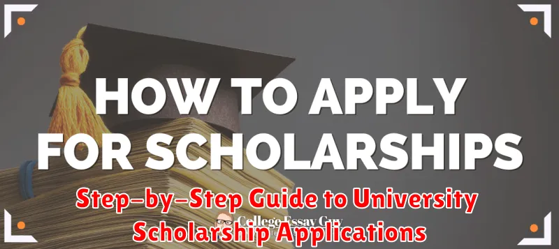 Step-by-Step Guide to University Scholarship Applications
