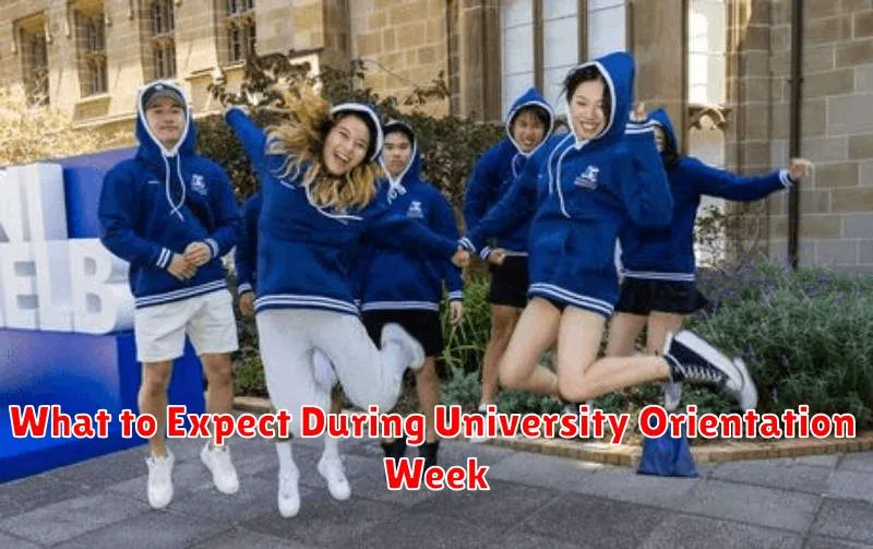 What to Expect During University Orientation Week